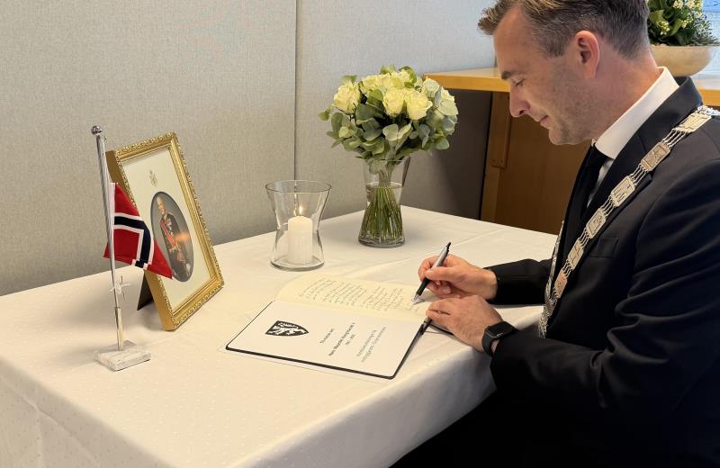 Lenkje til artikkel: Kondolansehelsing frå Giske kommune