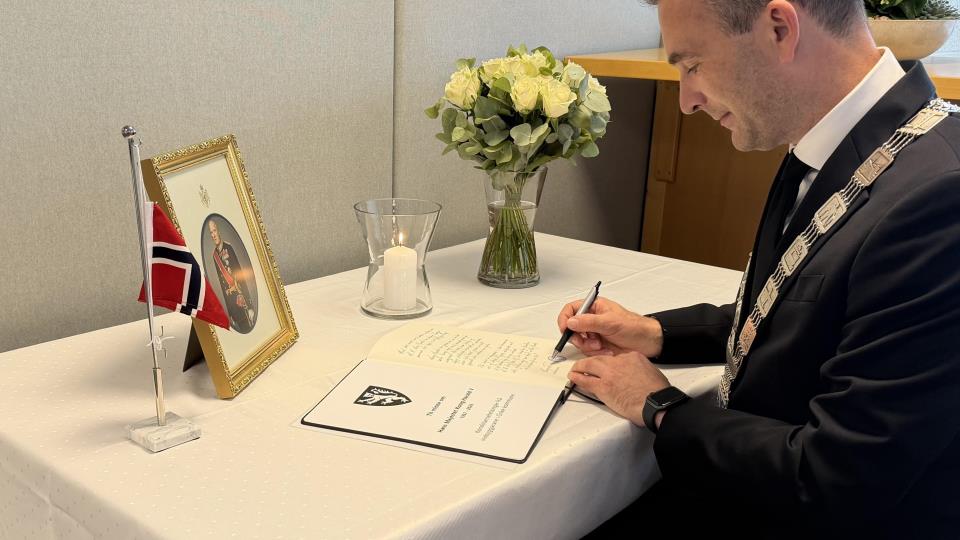 Lenkje til artikkel: Kondolansehelsing frå Giske kommune